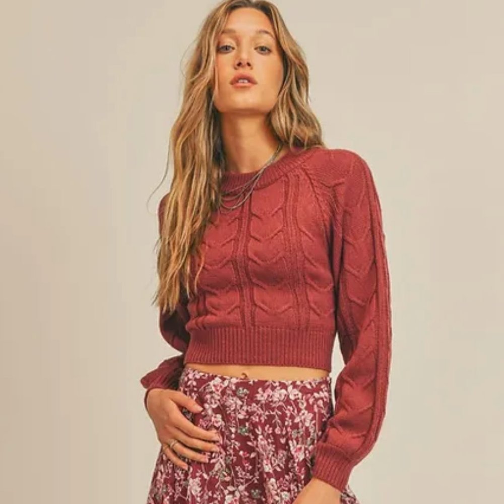 SAGE THE LABEL Remind You Not Backless Sweater ❣️